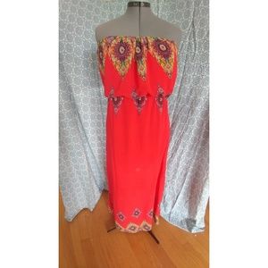 Love Tree Maxi Dress sz M